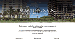 Desktop Screenshot of oceandrivesocial.com